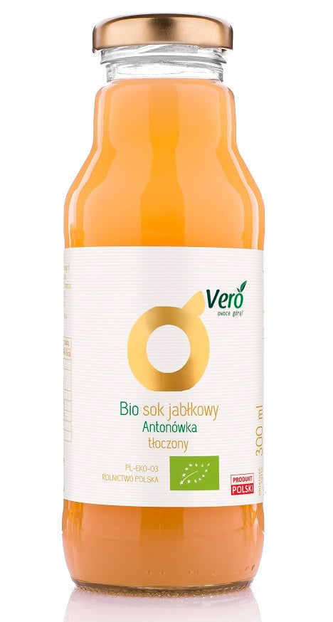 Sok Jabłkowy Antonówka Nfc BIO (4 szt x 300 ml)
