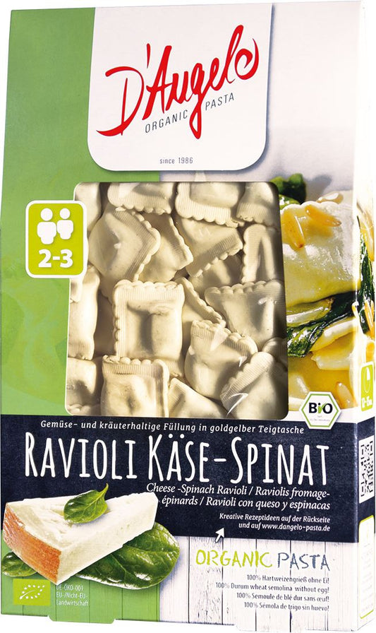 Ravioli z Serem i Szpinakiem BIO 250 g